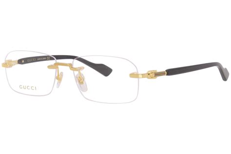 gucci gg1221o 001 56|Gucci GG1221O Rectangle Glasses .